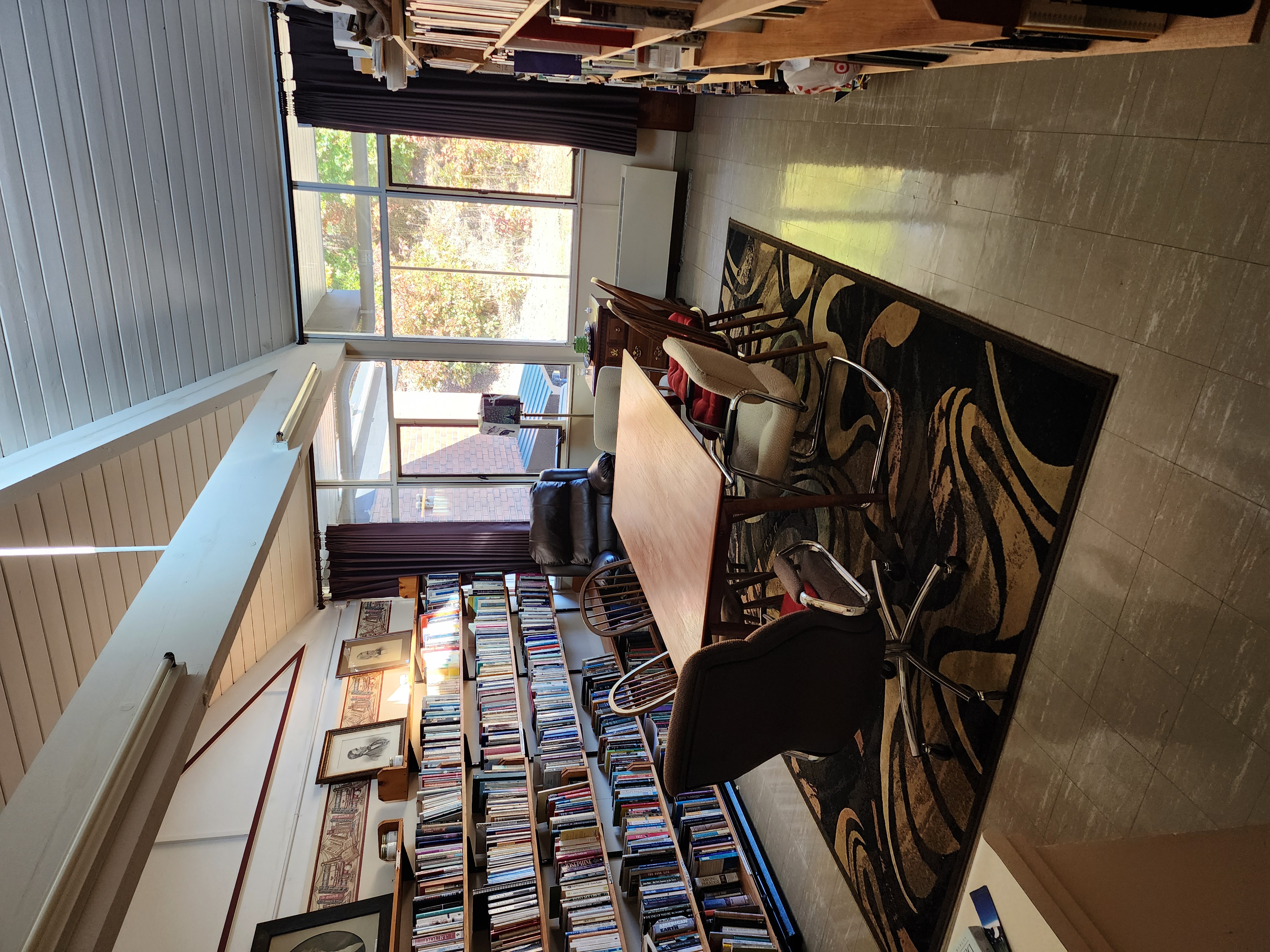 The library at UU Church Concord